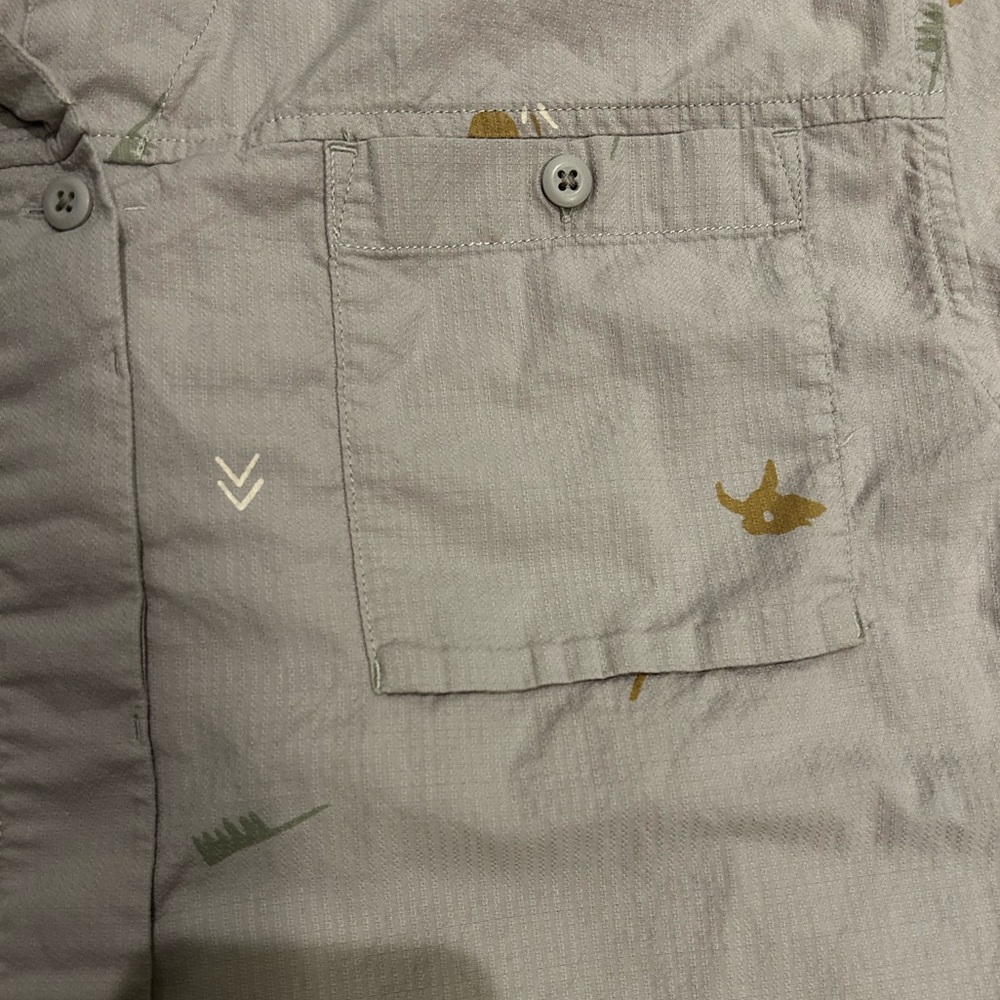 REI Cooperative Trailsmith Camp Shirt Women MEDIUM Lilac High Noon Print - Picture 5 of 5